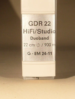 Etikett GDR 22