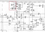 Schaltplanausschnitt V7500